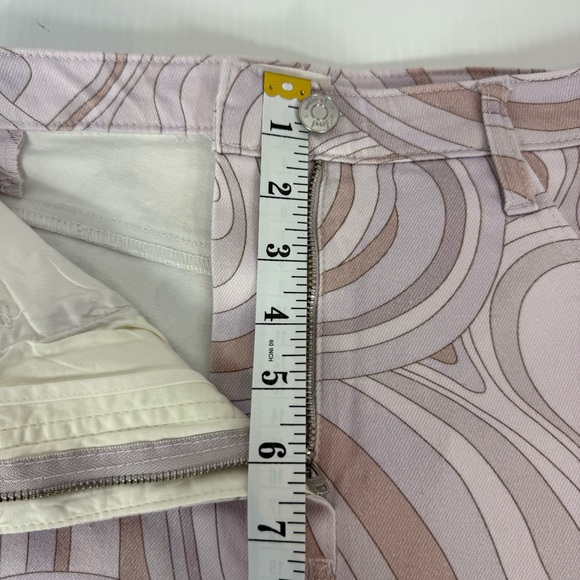 Aritzia Wilfred Free Vera Pant Soft Swirls Neutral Print Wide Leg Women's Size 2 - Picture 16 of 16